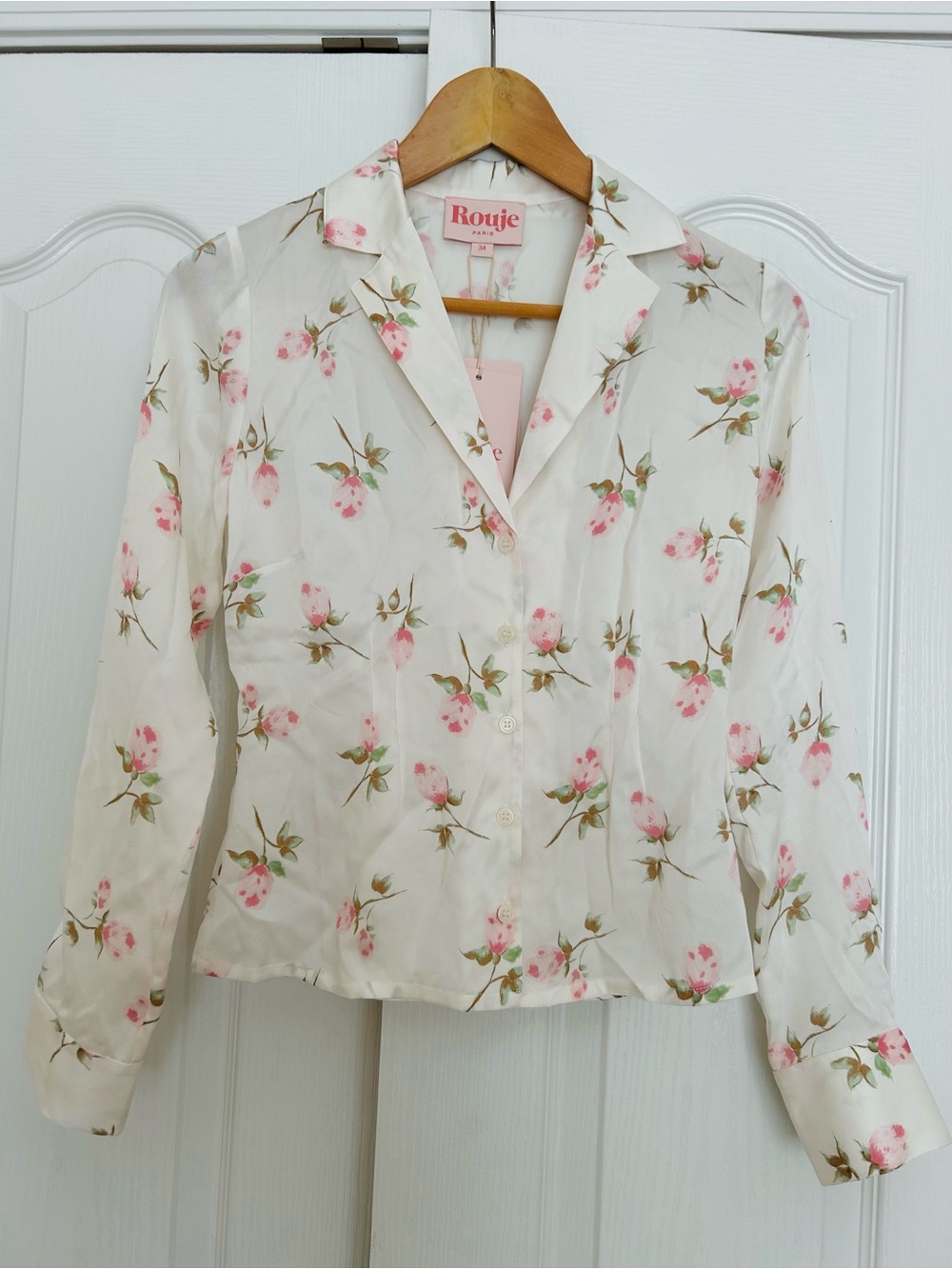 Rouje Elvire Shirt - Rosea Écru - US2 / FR34